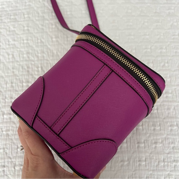 HENRI BENDEL WEST 57TH TRAIN CASE Bag in Purple One Size - Picture 5 of 14